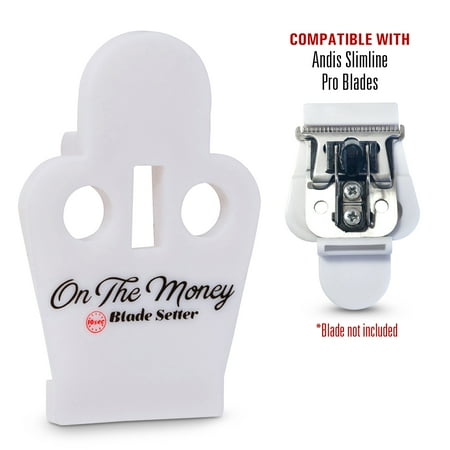 10 Sec Blades On the Money 10 Sec Blade Setter | Zero Gap Tool for Andis Slimline Pro | Sharper Lines, Cleaner Fades, Irritation Free Shaves & Greater Detail in Seconds | By The Rich Barber ()