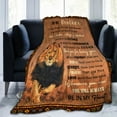 thumbnail image 2 of to Brother Throw Blanket Brother Gifts Birthday Christmas for Travel Sofa Couch Bed 50"x60", 2 of 6