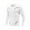 White, variant on BLCHUNen Gym Tops for Men Long Sleeve Crew Neck Pullover Slim Fitted Lightweight Casual Workout Fitness Athletic Shirts