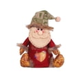 thumbnail image 1 of Inteprter Bolsa de regalo, soporte de regalo de decoración de Navidad, colgante de Navidad, tamaño compacto, cesta de frutas, muñeca suave, accesorios Kits de decoración para fiestas Anciano Forma Inteprter HA069772-01, 1 of 6