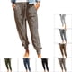 thumbnail image 4 of Pantalones casuales de mujer,Pantalones de mujer Pantalones de salón con estampado de leopardo Pantalones de mujer con estampado de leopardo Salida de alta intensidad, 4 of 6