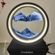 thumbnail image 3 of Lámpara De Mesa Reloj de arena USB 3D Night Light Crafts Lámpara de mesa de arte de arena regulable (10 pulgadas) Azul Likrtyny Para estrenar, 3 of 8