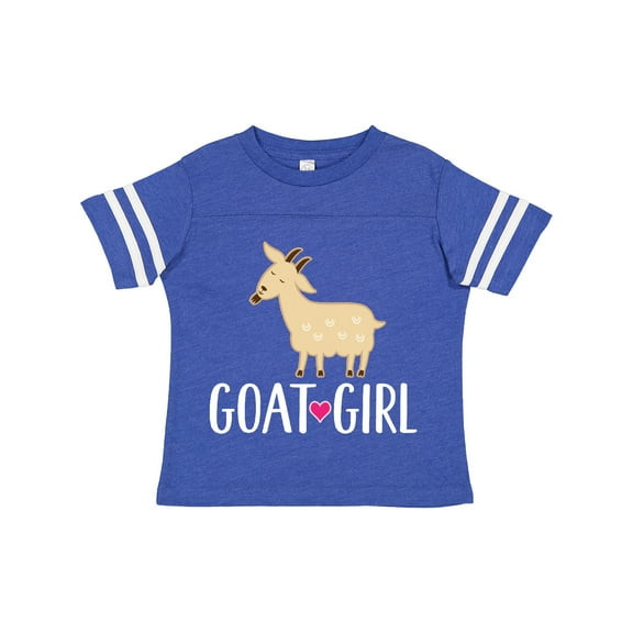 Inktastic Goat Girl Farm Animal Girls Toddler T-Shirt