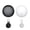 White and Black, variant on Wallet Tracker Card 2Pack, Bluetooth Tracker with Apple Find My(iOS Only), Rechargeable Thin Smart Card Wallet Finder, Item Finder for Luggage/Key/Wallet/Passport, IP68 Waterproof Black, FCC Approved