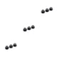 thumbnail image 1 of Greeniant 3 Pieces Guitar Knobs Small Spare Volume Control Fitting Fittings Replacing Parts Music Tone Caps Part Knob Guitars Instrument Type1 NO1, 1 of 6