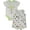 White / grey, variant on Star Wars Yoda Infant Baby Boys Bodysuit and Romper White / Grey 3-6 Months