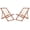 Natural/Beige, variant on SAFAVIEH Outdoor Collection Loren Foldable Sling Chair Natural/Beige