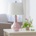 thumbnail image 4 of Elegant Designs Ceramic Tear Drop Shaped Table Lamp, Rose Pink, 4 of 6