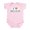 Petal Pink, variant on CafePress - I Love Belgium Infant Bodysuit - Baby Light Bodysuit, Size Newborn - 24 Months