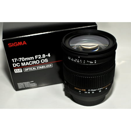 Sigma 17-70mm f/2.8-4 DC Macro OS HSM Lens for Nikon F