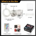 thumbnail image 4 of LED Colorful Basketball Hoop Light, RGB and White Basketball Rim LED Strip Light, Waterproof Outdoor Strip Light for Basketball Rim at Night, 4 of 6