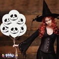 thumbnail image 3 of PMU Halloween Laughing Faces Balloons - Small Latex Balloons for Halloween Theme Parties, Trick-or-Treat & Party Favors Supplies - 12 Inch Zipper Mouth Ghost, (25/Pkg) Pkg/1, 3 of 7