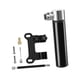 thumbnail image 3 of Minibomba para bicicleta de 120 PSI, bomba para neumáticos CNC de alta presión, fácil bombeo, inflado rápido, cilindro telescópico, compacta, para Negro y soporte, 3 of 8
