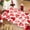 Multicolor #5, variant on Valentine's Day Placemats | Multicolor Polyester Table Mats 17.7x11.8in | Reusable Stain-Resistant Party Decor | Romantic Heart & Love Design | Dining Table Setting Gift Ideas