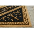 thumbnail image 3 of Nourison Vallencierre Beige Black Area Rug VA35 7'6" x 9'6", 3 of 5