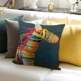 thumbnail image 3 of FCXZI Home Decor Throw Pillow Cover Yarn Sticks Square Cushion Cover 24x24in, 3 of 5