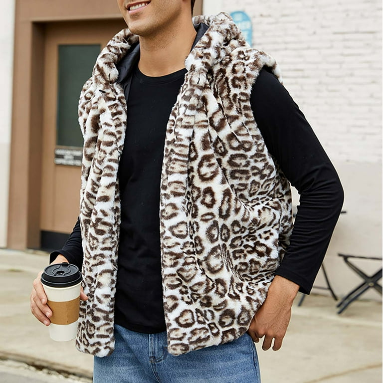 即完売 US 三軒茶屋 Fake Fur Leopard Zip Up Vest US 三軒茶屋 Fake Fur Leopard Zip Up Vest 38 US 三軒茶屋 Fake