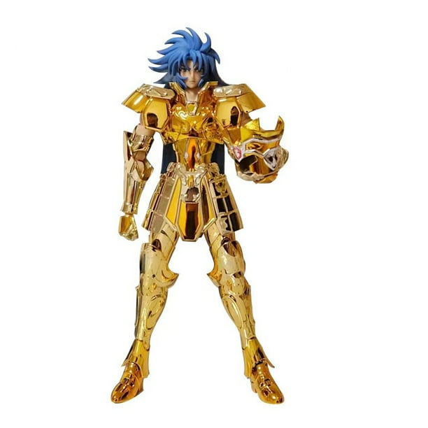 Anime Mc Saint Seiya Myth Cloth Ex Gemini Saga Metal Club con cabeza Kanon Caballeros del zodiaco figura de acción juguetes de colección
