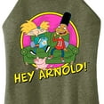 thumbnail image 3 of Hey Arnold! - Arnold and Friends - Juniors High Neck Tank Top, 3 of 5