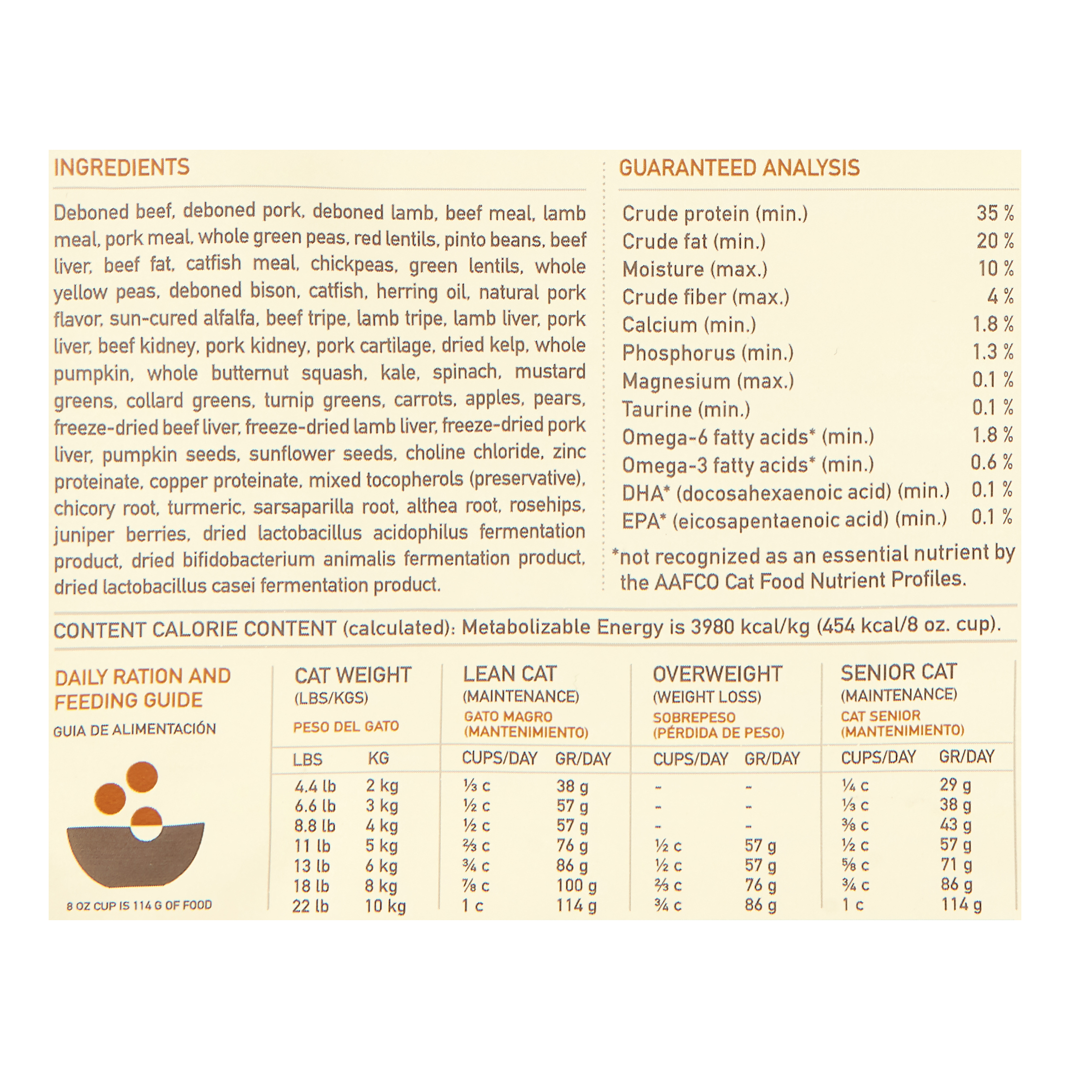 Acana Appalachian Ranch Grain-Free Dry Cat Food, 4 lb