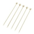thumbnail image 1 of 5 uds cóctel comida tenedor púas palo bebida Buffet decoración grano-oro Cuenta-Oro Zulema Selecciones de cóctel de acero inoxidable, 1 of 8