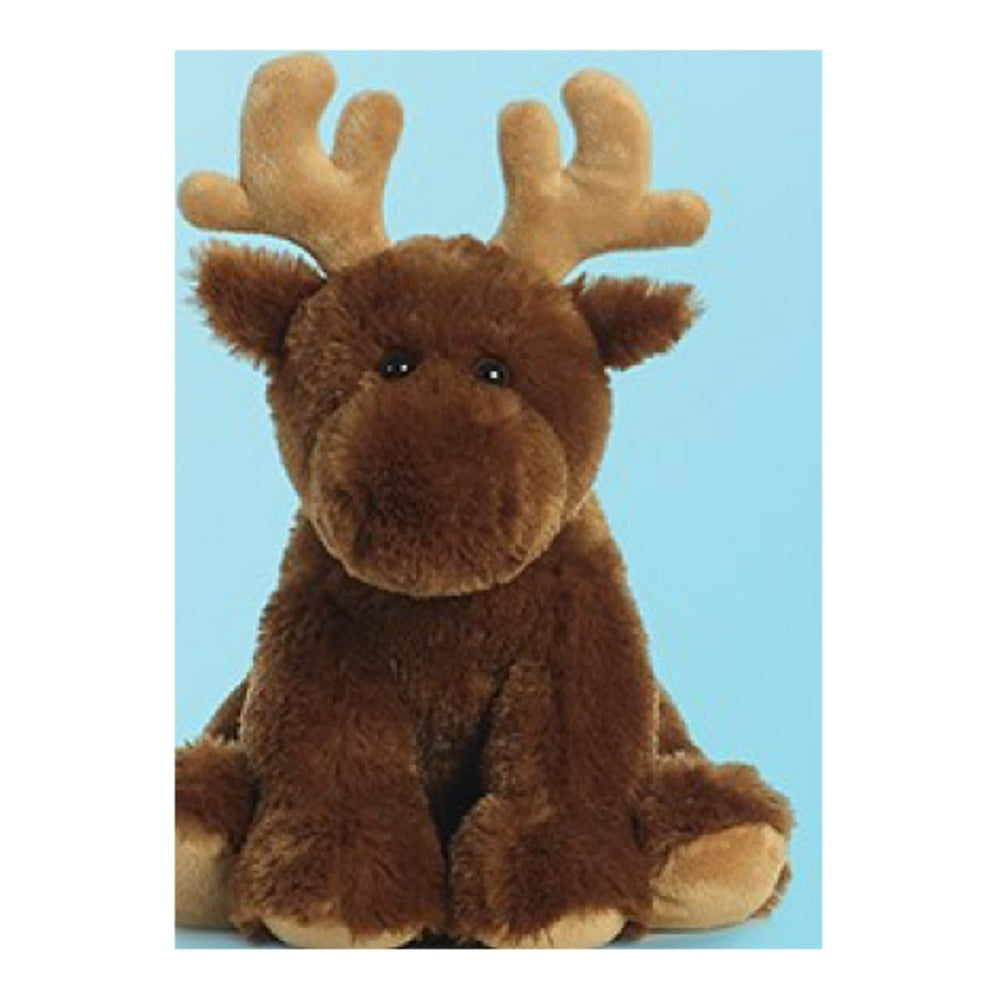 Moose Aurora World 11Inch Animal Plush