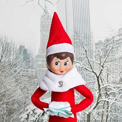 the elf on the shelf claus couture capelet set