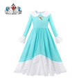 thumbnail image 3 of Vestido de princesa de melocotón para niñas, disfraz de Anime de lujo para carnaval, monos para niños pequeños, vestidos de fiesta, ropa 3-10T, 3 of 5