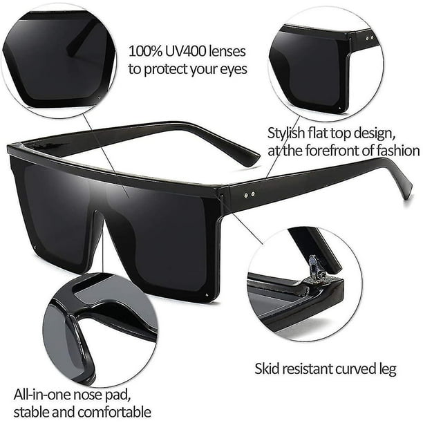 New look shop flat top sunglasses
