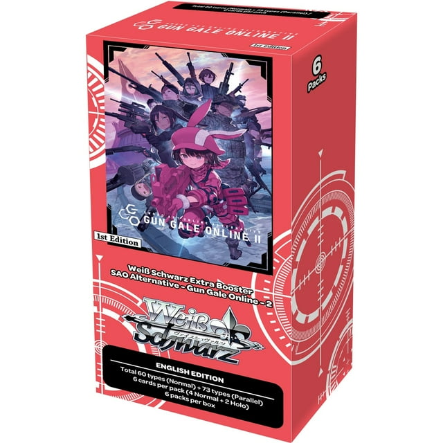 Weiss Schwarz TCG : Gun Galledy Online II : Extra Booster Box - 6 Paquets