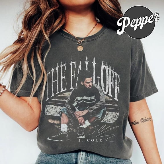 The Fall Off J. Cole Retro 90s T-shirt Sizes S-5XL The Golden Shop