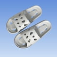 thumbnail image 5 of ZACPNCV Men's Large Hole EVA Shower Slippers Quick Dry Non Slip Anti Odor Bathroom Sandals Comfort Summer, 5 of 9