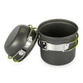thumbnail image 3 of Ensemble de Cuisson de Camping Extérieur 2 Pcs Casseroles et Poêles pour la Randonnée, le Backpacking et les Pique-Niques, 3 of 8