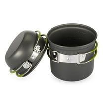 Omeite Outdoor portable camping pot cooker (2-piece set)