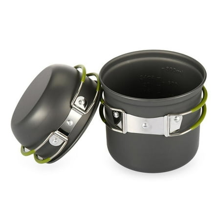 Omeite Outdoor portable camping pot cooker (2-piece set)