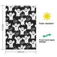 thumbnail image 5 of Smiling Ghosts Halloween Pattern Fall Garden Flags 28"x40" Double Side,Small Yard Flags for Outside,Outdoor Fall Decor,Autumn Funny Garden Flag Yard Decoration, 5 of 5
