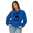 thumbnail image 4 of Hump Day Camel Wednesday Weekday Sweatshirt for Men or Women Brisco Brands S, 4 of 6