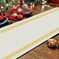 thumbnail image 5 of Christmas Table Runner Simple Golden Stripe Merry Christmas Long Runners for Winter Xmas Home Kitchen Dining Table Decoration 13 x 72 Inch, 5 of 5