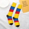 thumbnail image 6 of Colombian Flag Knee High Socks for Women Long Leg Warmers Socks, 6 of 7
