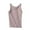 Coffee, variant on MIUOWANP Tank Tops with Built in Bra for Women Solid Color Loose Padded Camisole Without Rims And Cup Integr Green L