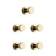 thumbnail image 1 of Bearachild Colgador Autoadhesivo Para Toalleros - Amplias Aplicaciones Latón Potente Cobre Autoadhesivo Para Baño Material Latón dorado Type2 NO2, 1 of 6