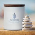 thumbnail image 4 of CAROLINA Rain Showers Bougie en Pot Aromathérapie Parfumée, Collection Bien-être, 16 oz, Blanc, 4 of 6