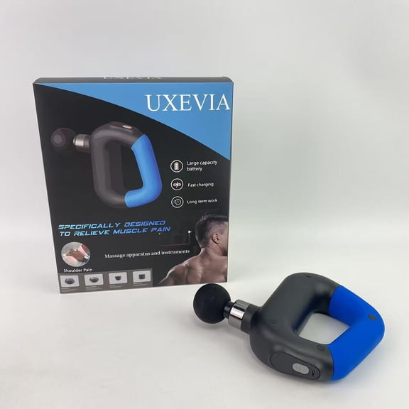 UXEVIA Massage apparatus and instruments,Mini Massage Gun, Pocket-Sized Deep Tissue Massager Gun, Portable Percussion Muscle Massager Gun