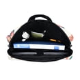 thumbnail image 5 of FORMRS 16" Laptop Bag Carrying Sleeve Case with Handle Travel Shoulder Briefcase, Colorful Butterflies, 5 of 8