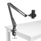 thumbnail image 5 of 25cm Microphone Boom Arm with Tabletop Stand for Podcasting, Video Games, Radio and Studio Audio,D, 5 of 5