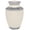 Ivory Mist & Pewter, variant on Aluminum Handcrafted Urn - Elegant Keepsake Holder for Adult Human Ashes (Powder Pink & Silver)