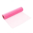 thumbnail image 4 of Raindrops 1Pcs Organza Tulle Fabric Rolls Pink Gauze Curtain For Wedding Decoration 25x114x0.04in, 4 of 8