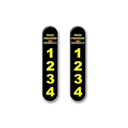 

Curb-N-Sign 2 Highly Reflective Mailbox Address Plaques … (Iraqi Freedom)