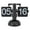 F, variant on YDYB Retro Table Clock with Large Number, Battery Operated, Home Decor, for Home, Office, School, Hotel, Coffee Shop, Black A