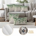 thumbnail image 6 of Rustic Green Leaves Outdoor Waterproof Pillow Covers, Spring Pastoral Nature Vines Plants Decorative Square Throw Pillowcase Sofa Cushion Sham for Patio/Couch/Chair, 20"x20" 2 Pack, 6 of 8